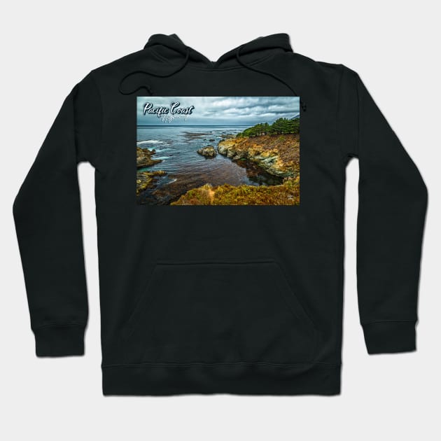 Pacific Coast Highway View Hoodie by Gestalt Imagery